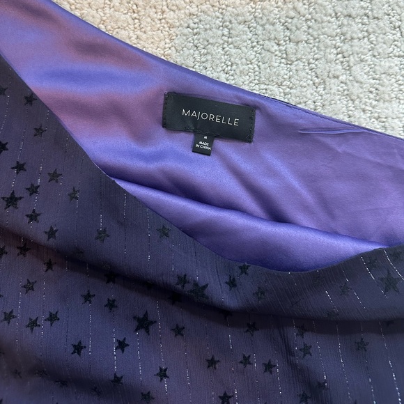 Majorelle Marcelo Top with Navy Stars Pattern - Picture 7 of 8